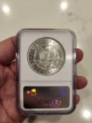 1884 Graded MS 63 Morgan Dollar