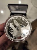 3 oz Cook Islands double eagle coin with case