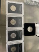 Susan B. Anthony Dollars, Kennedy Half Dollars, misc coins