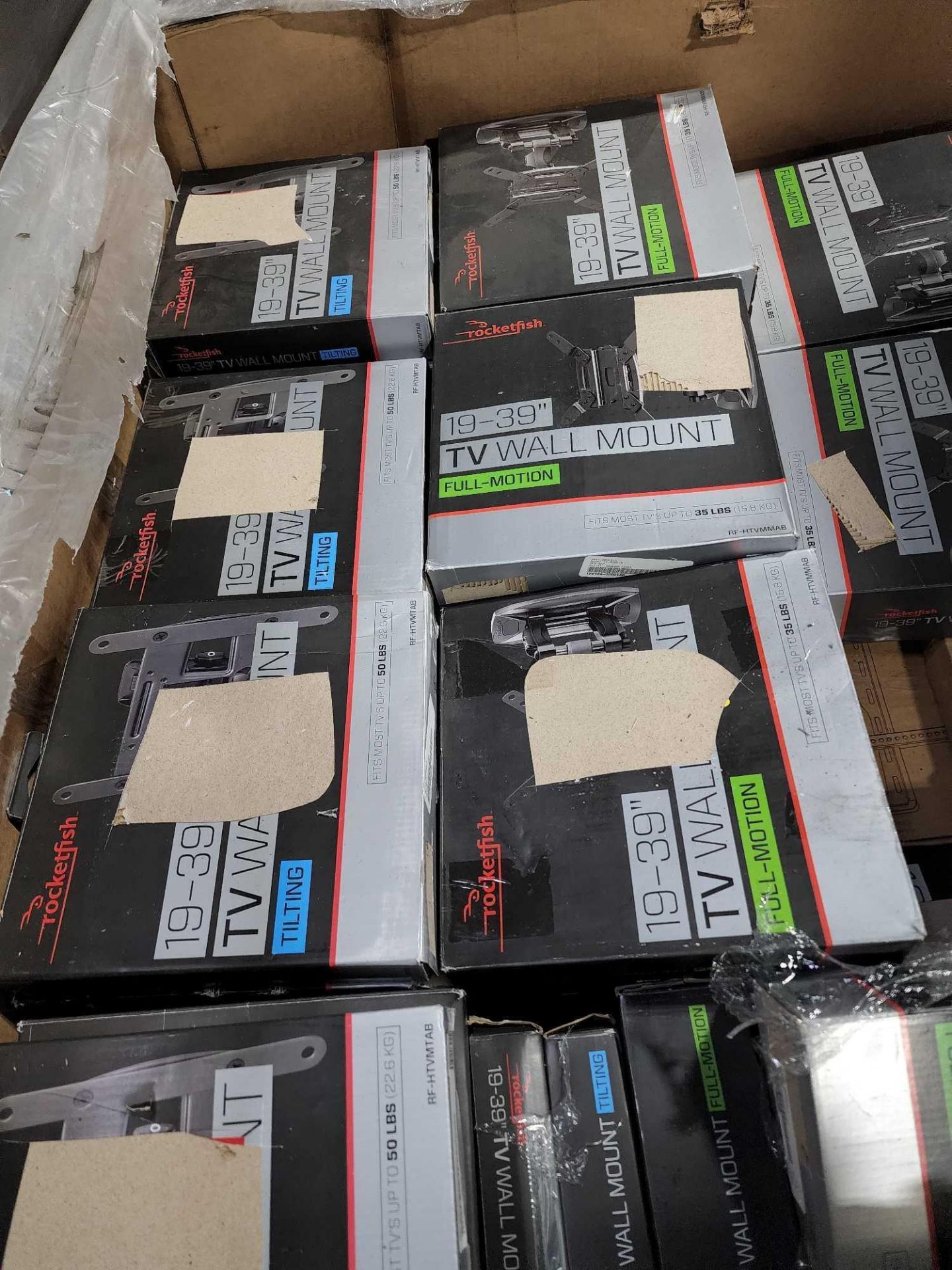 pallet of TV wall mounts and other items - Image 5 of 6