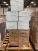 pallet of LG air conditioner units two different models