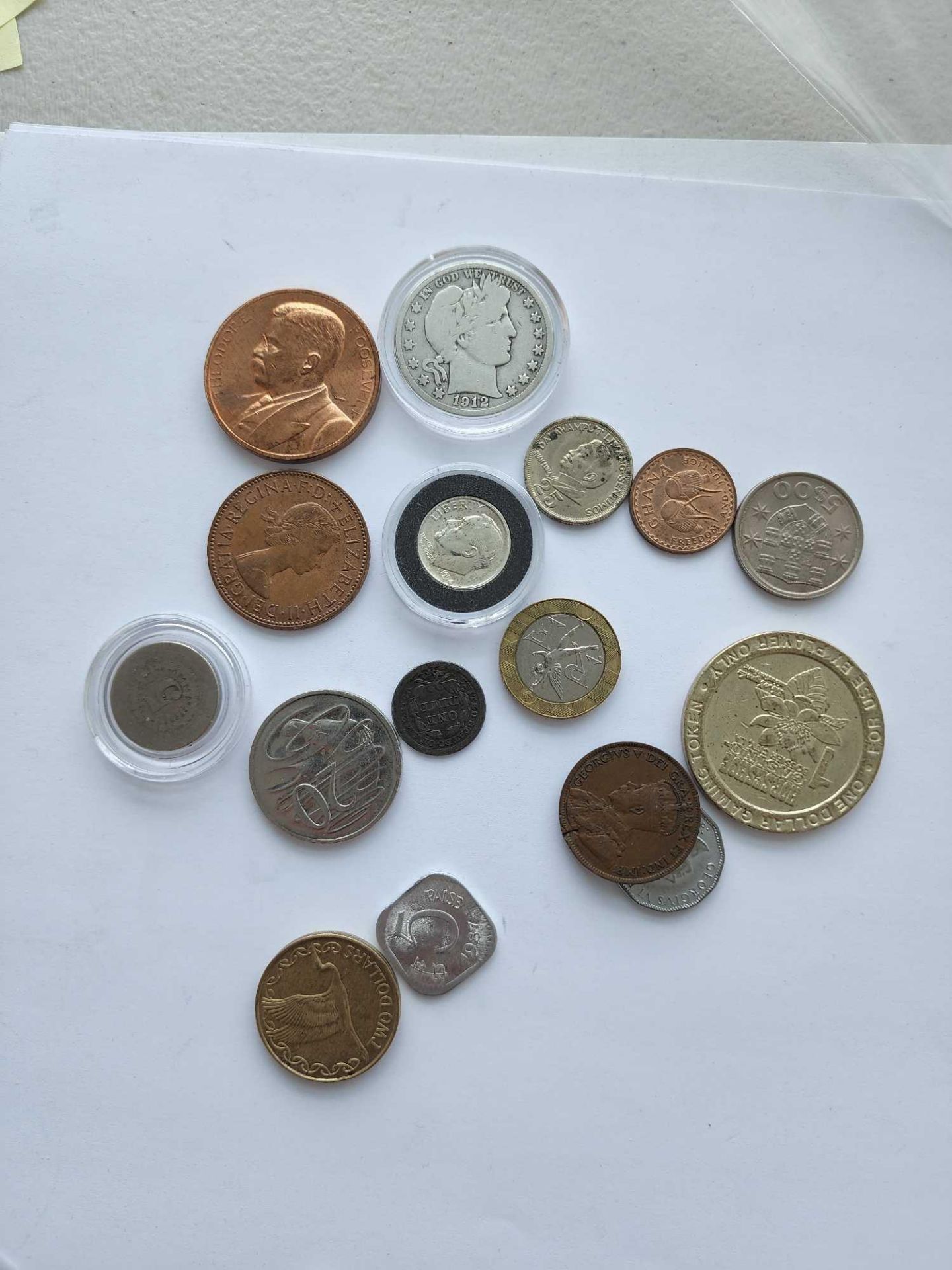 Rare US Coins and Silver Barber Quarter