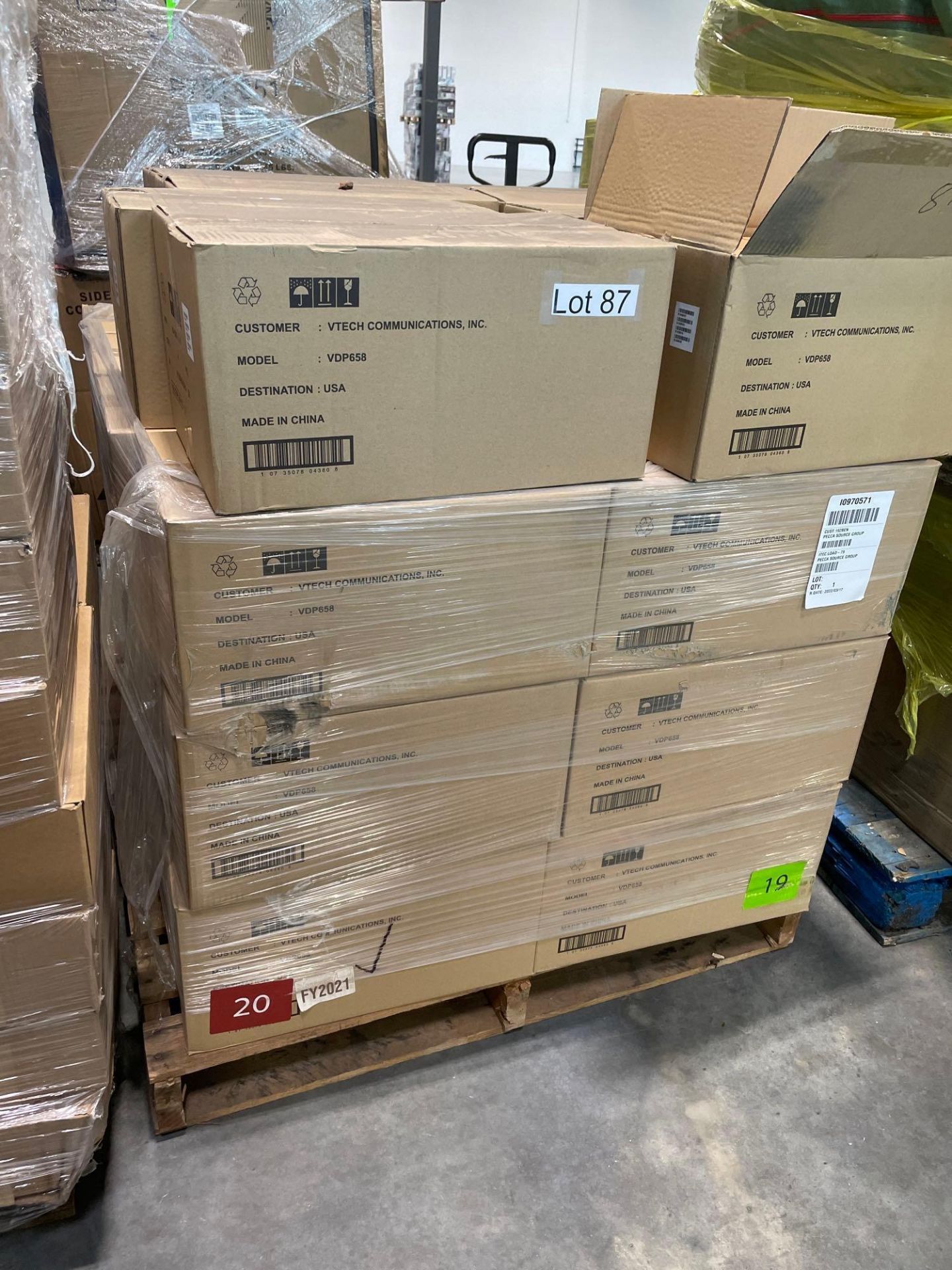 pallet of VTech vdp658 phones. approximately 120 units - Image 5 of 5