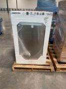 pallet of Samsung champagne colored washer