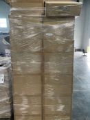 pallet of Viking 16-in roaster and two-piece carvings and Viking 13-piece triplite stainless cookwar