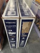 (2) Samsung 65" Crystal UHD TVs