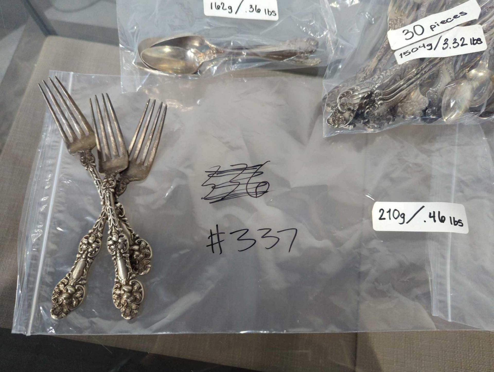 sterling silver utensils - Image 2 of 6