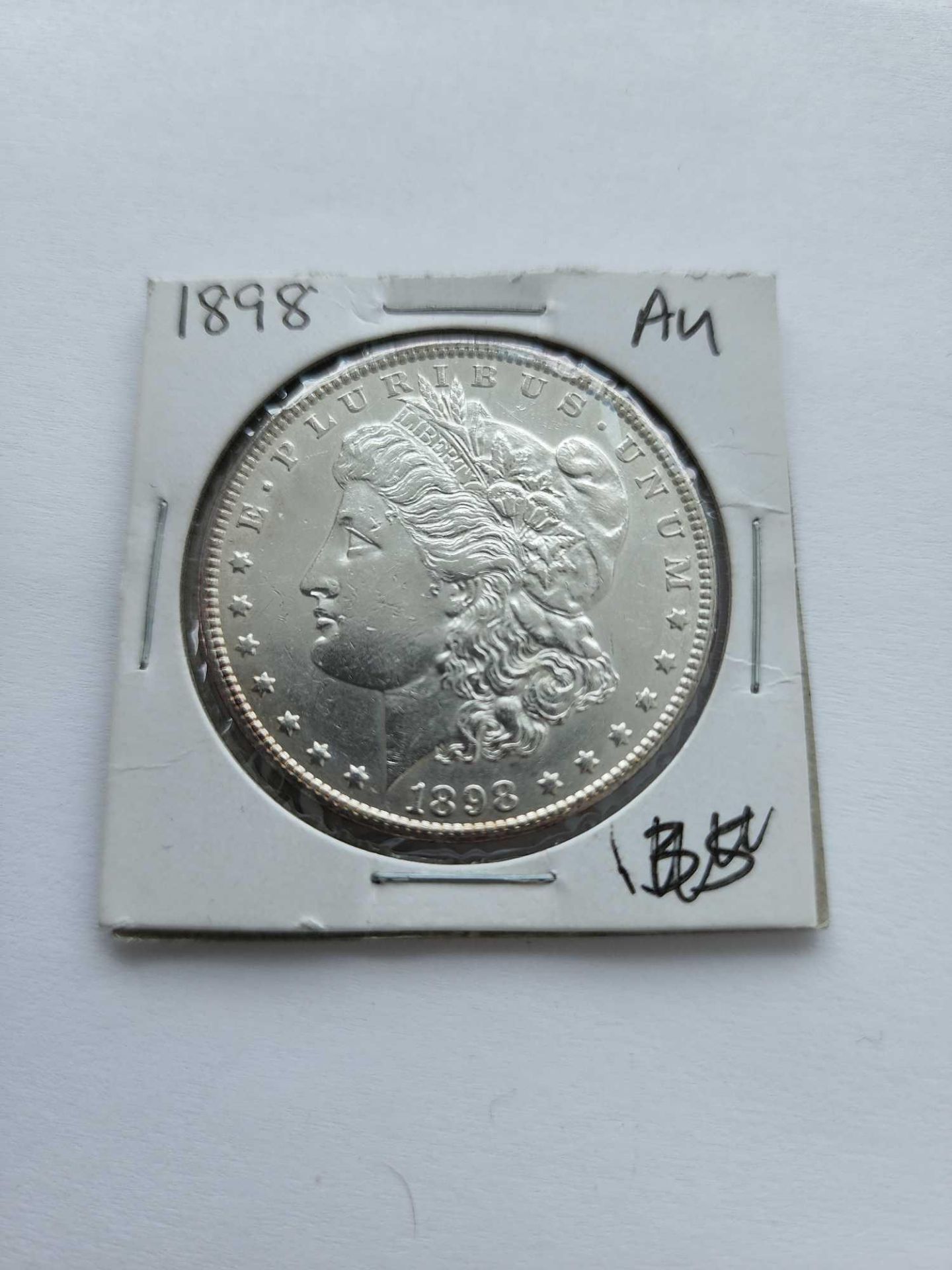 1898 AU Morgan Dollar