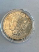 1901 AU Morgan Dollar