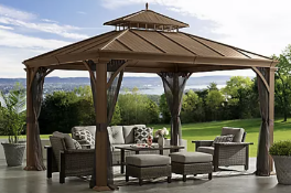 Members mark 12'x12' salemo hardtop gazebo