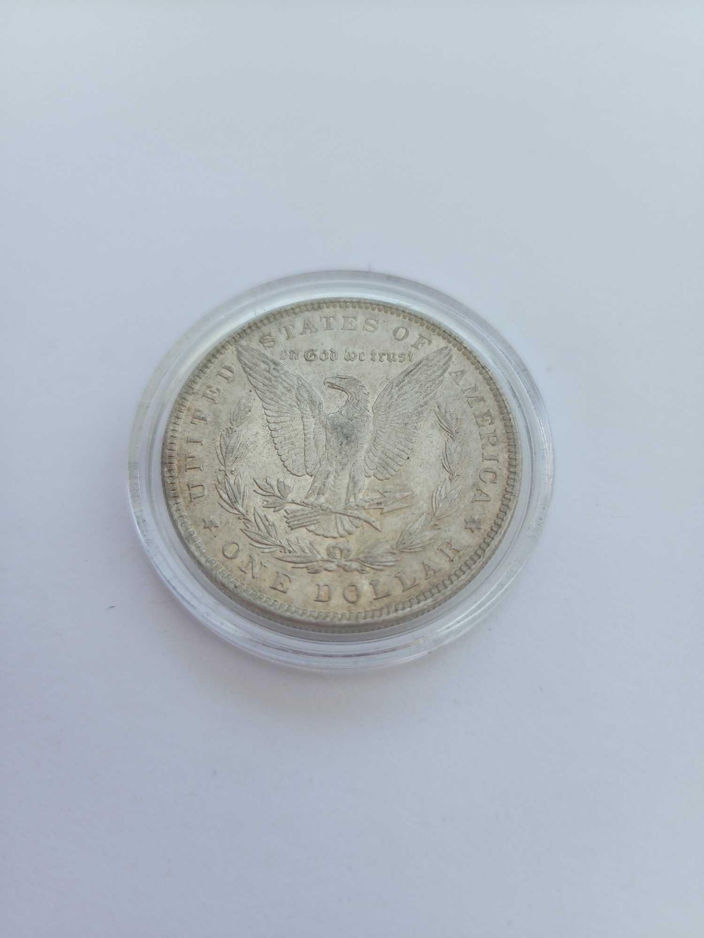 1893 AU Morgan Dollar - Image 2 of 3