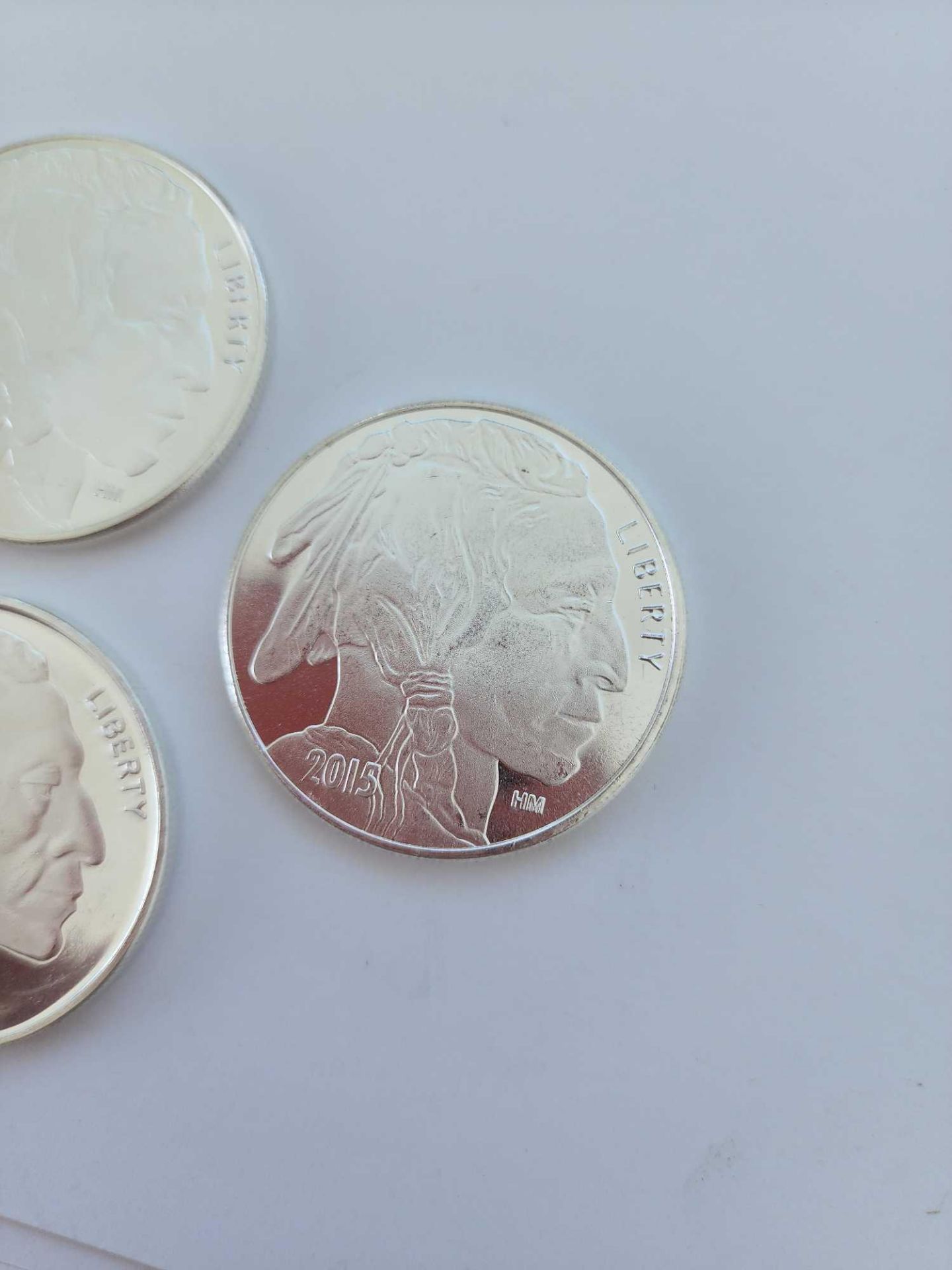 5 1 oz Buffalo Coins silver coins - Image 2 of 6