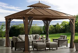 Members mark 12'x12' salemo hardtop gazebo