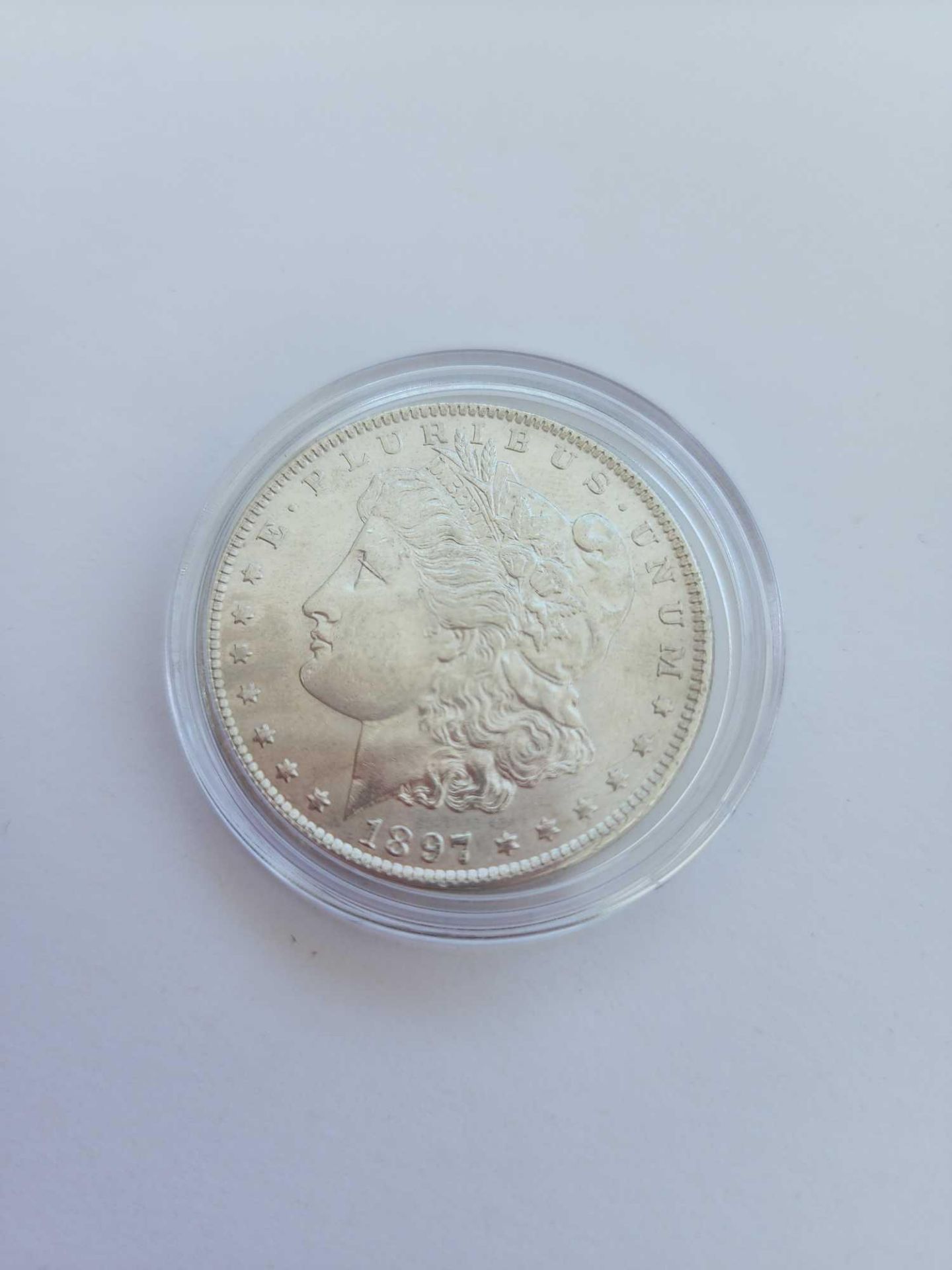 1897 AU Morgan Dollar