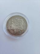 1889 AU Morgan Dollar