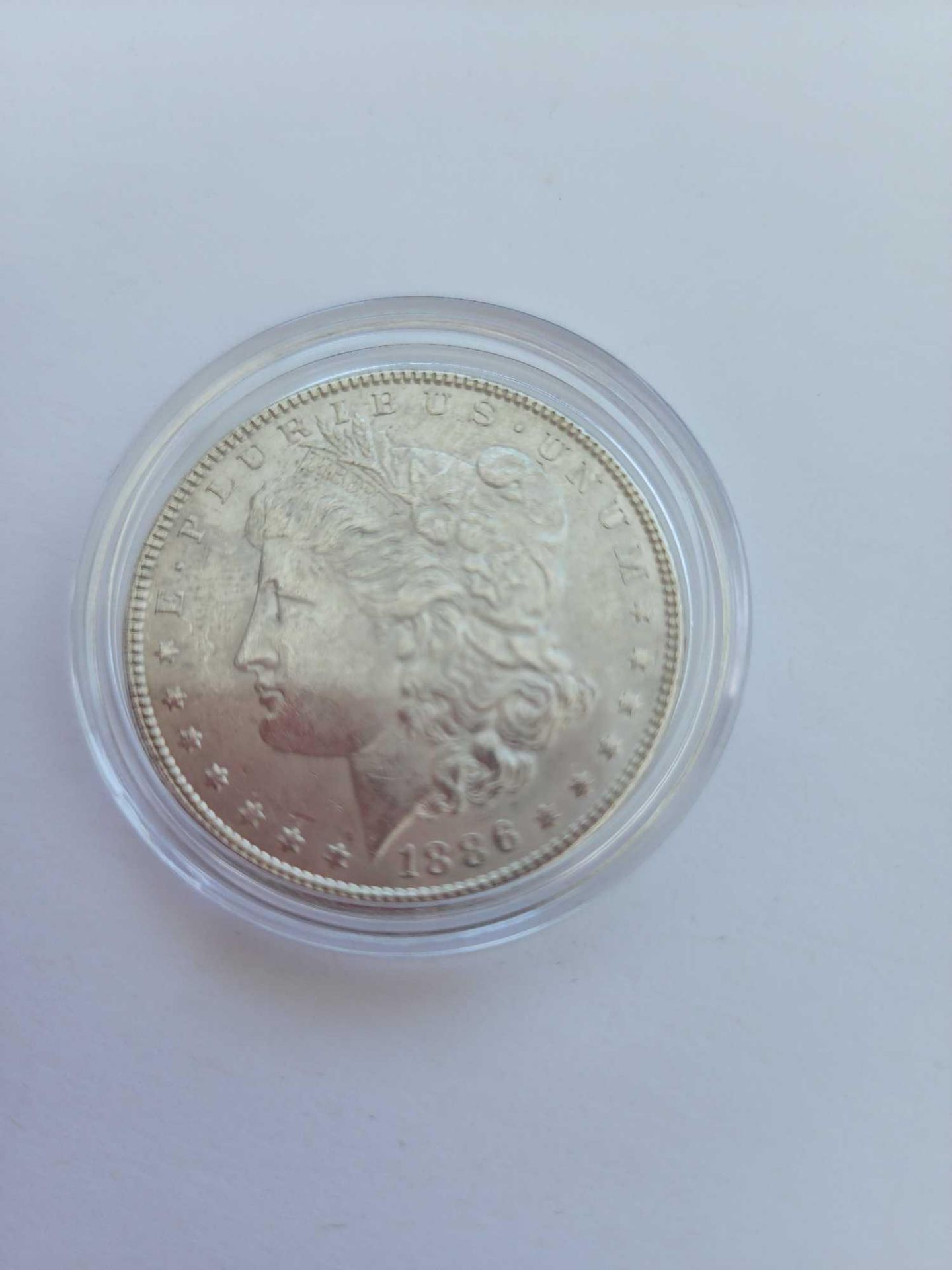 1886 AU Morgan Dollar - Image 3 of 3