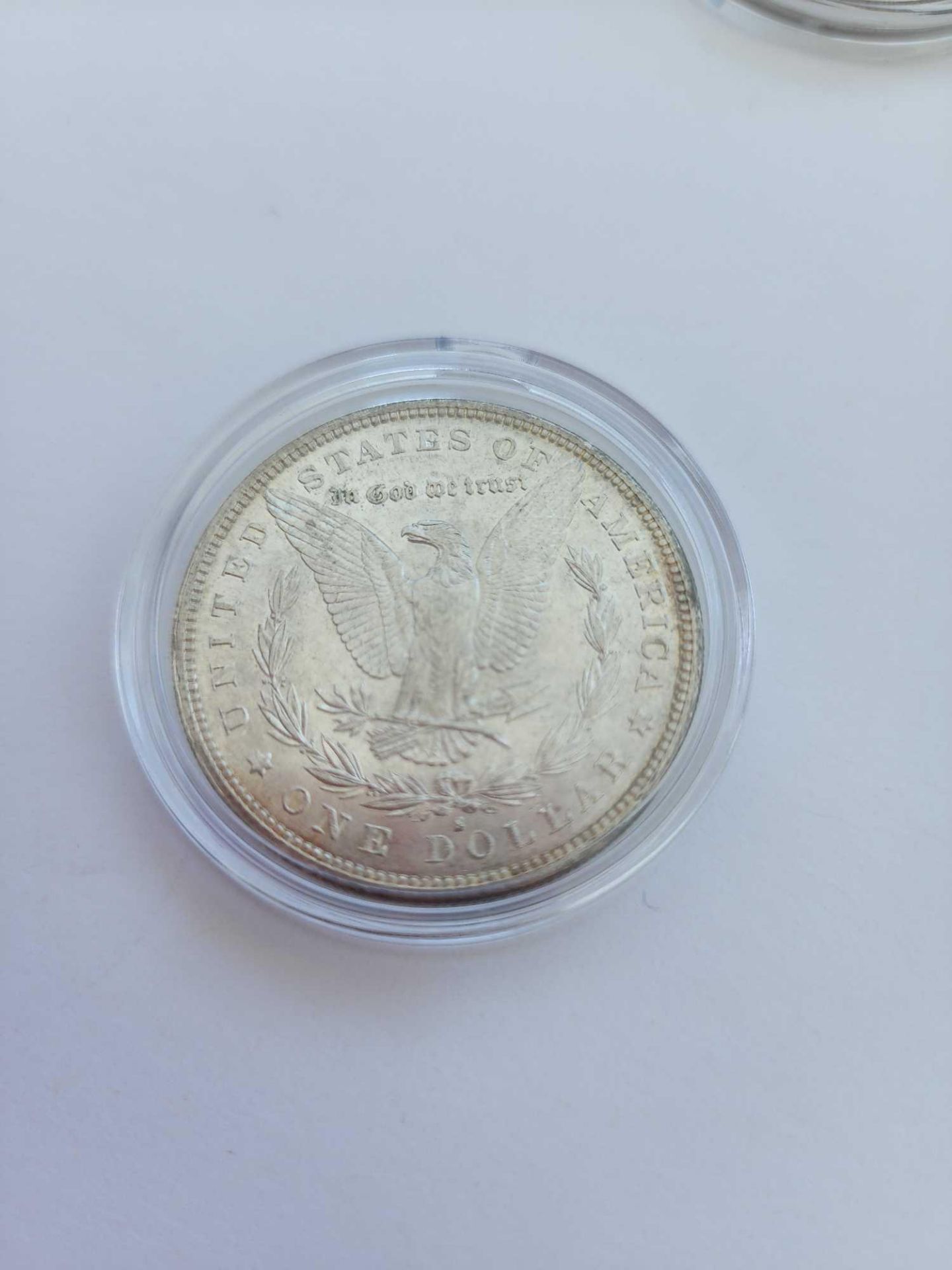 1882 AU Morgan Dollar - Image 2 of 3