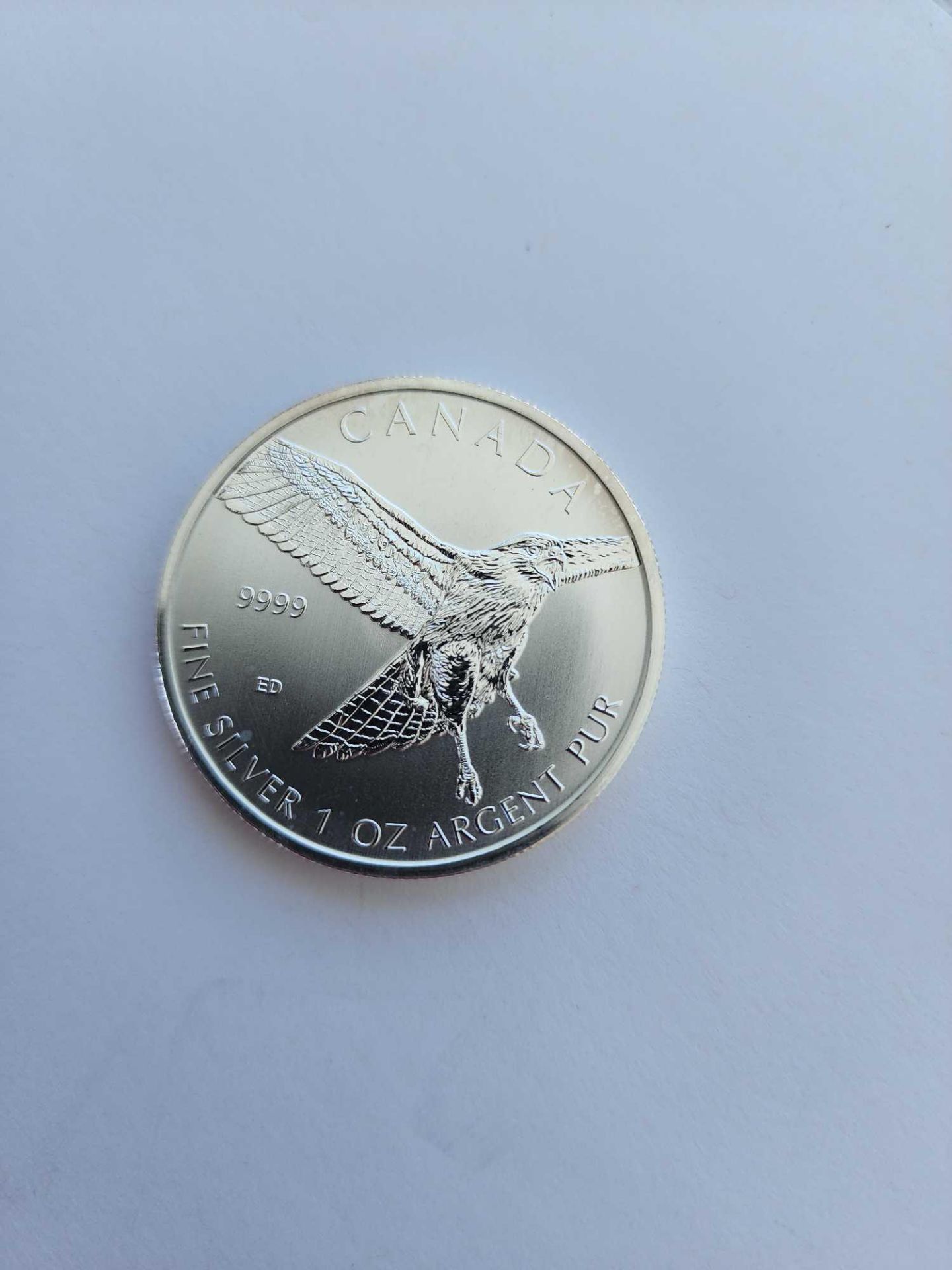 3 1 oz Silver canada birds silver coins - Image 4 of 5