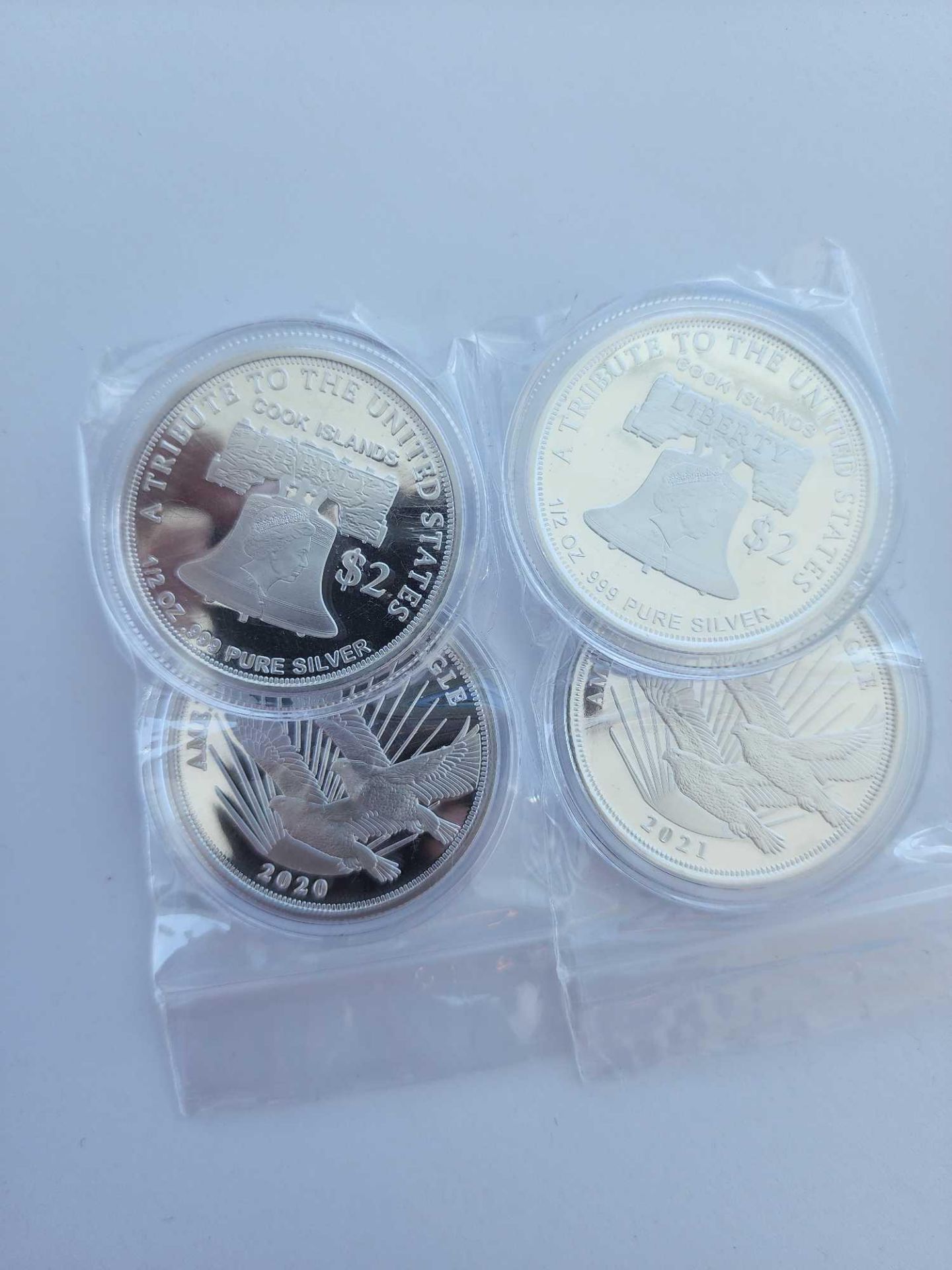 4 1/2 oz Silver Coins (2 oz Silver) - Image 3 of 3