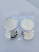 4 1/2 oz Silver Coins (2 oz Silver)