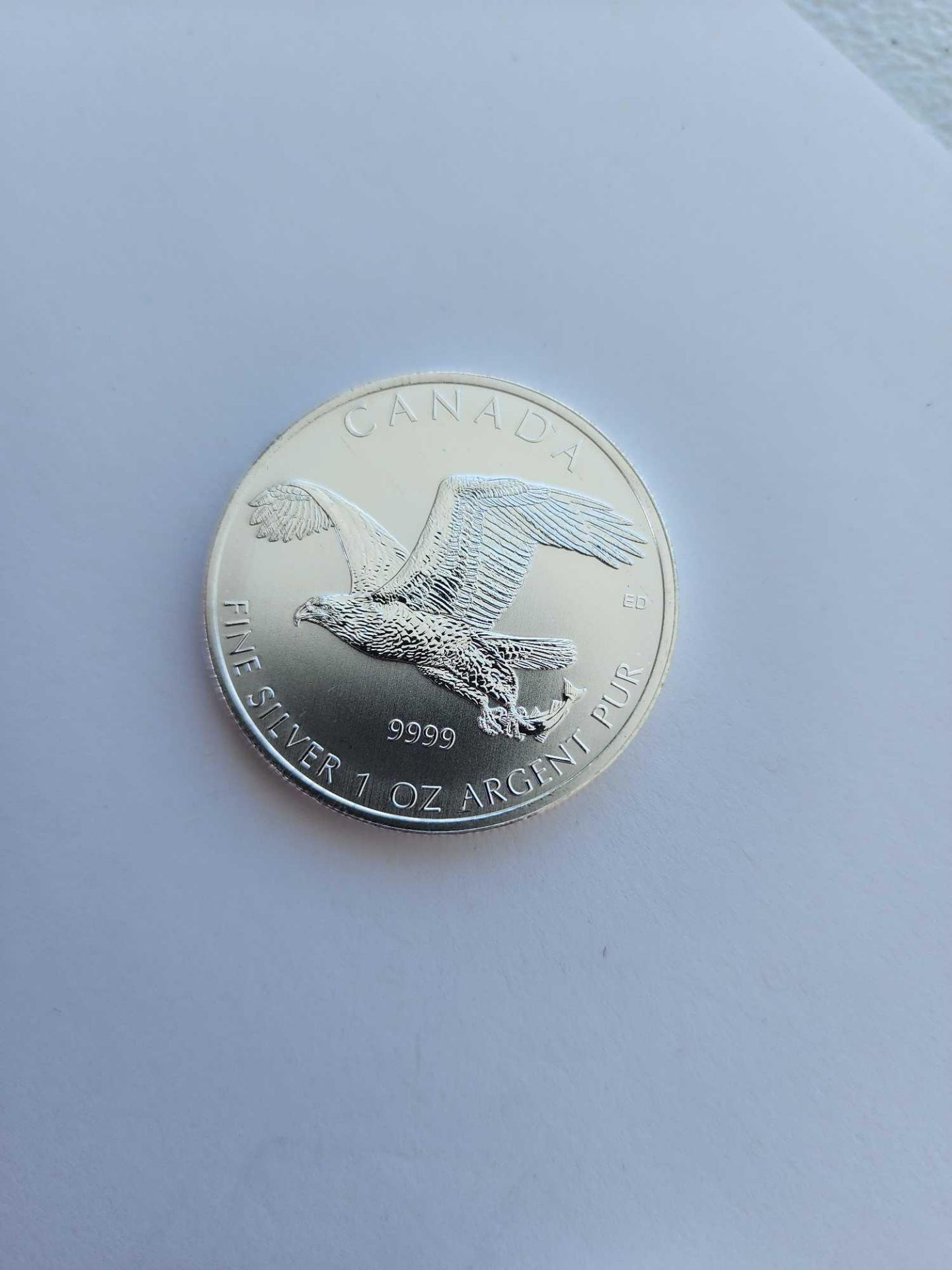 3 1 oz Silver canada birds silver coins - Image 3 of 5