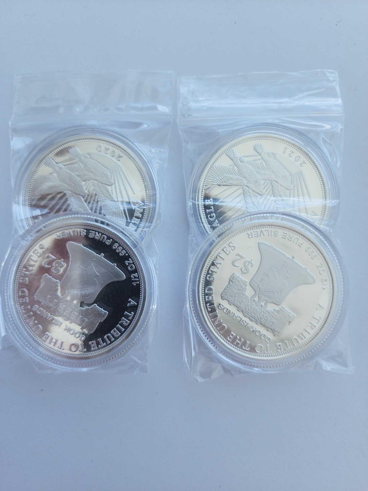 4 1/2 oz Silver Coins (2 oz Silver) - Image 2 of 3