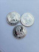 3 Moroni Title of Liberty Silver Coins