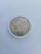 1896 AU Graded Morgan Dollar