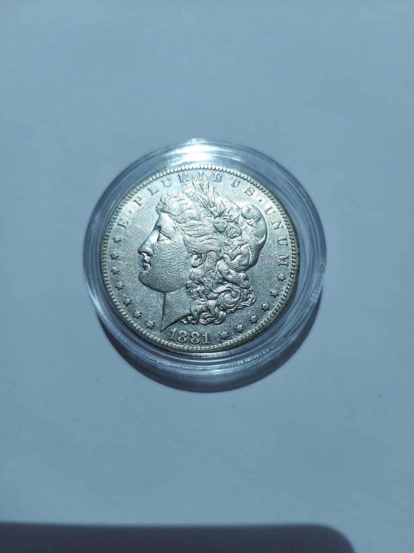 1881 AU Morgan Dollar