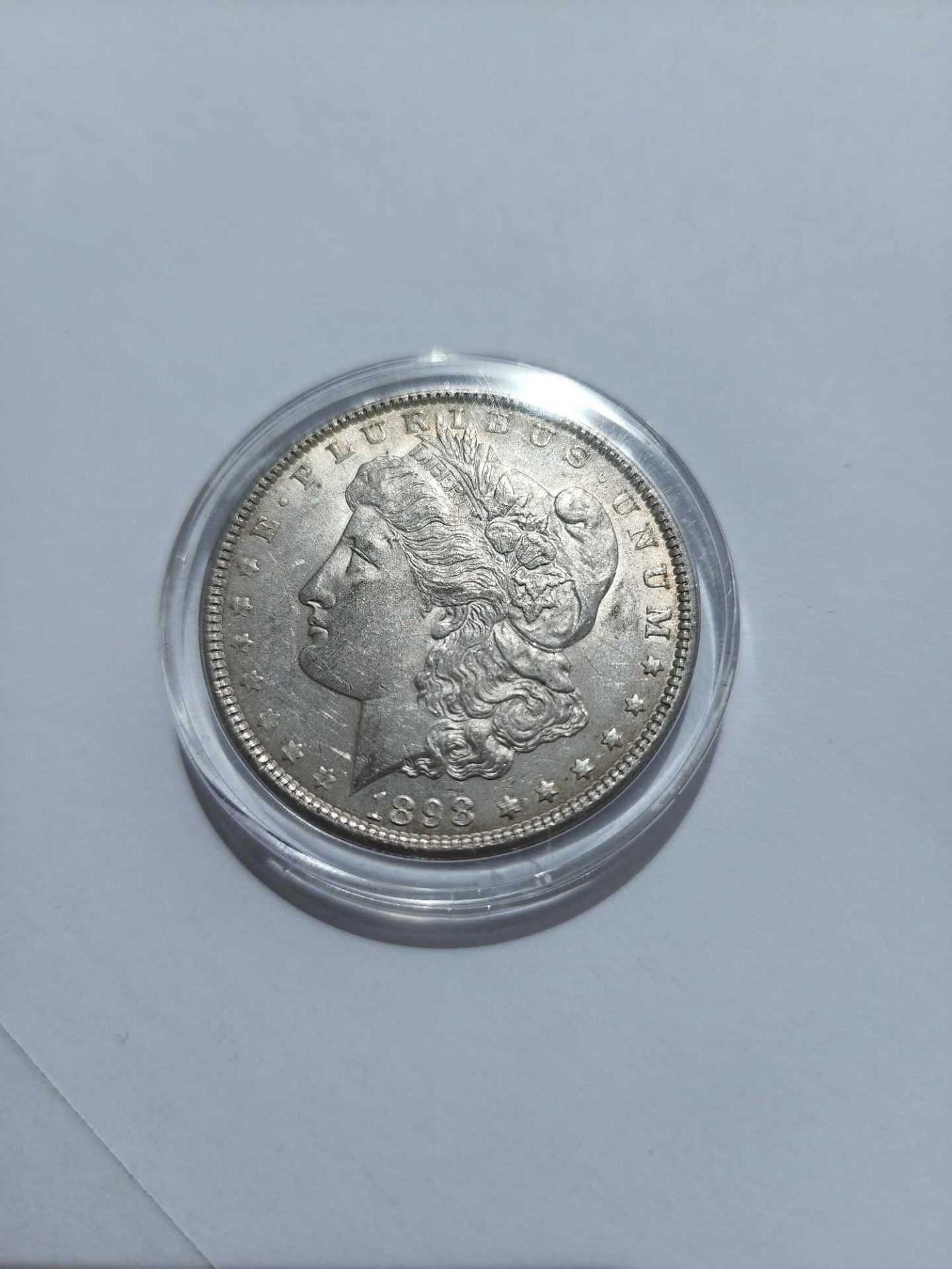 1898 AU Morgan Dollar