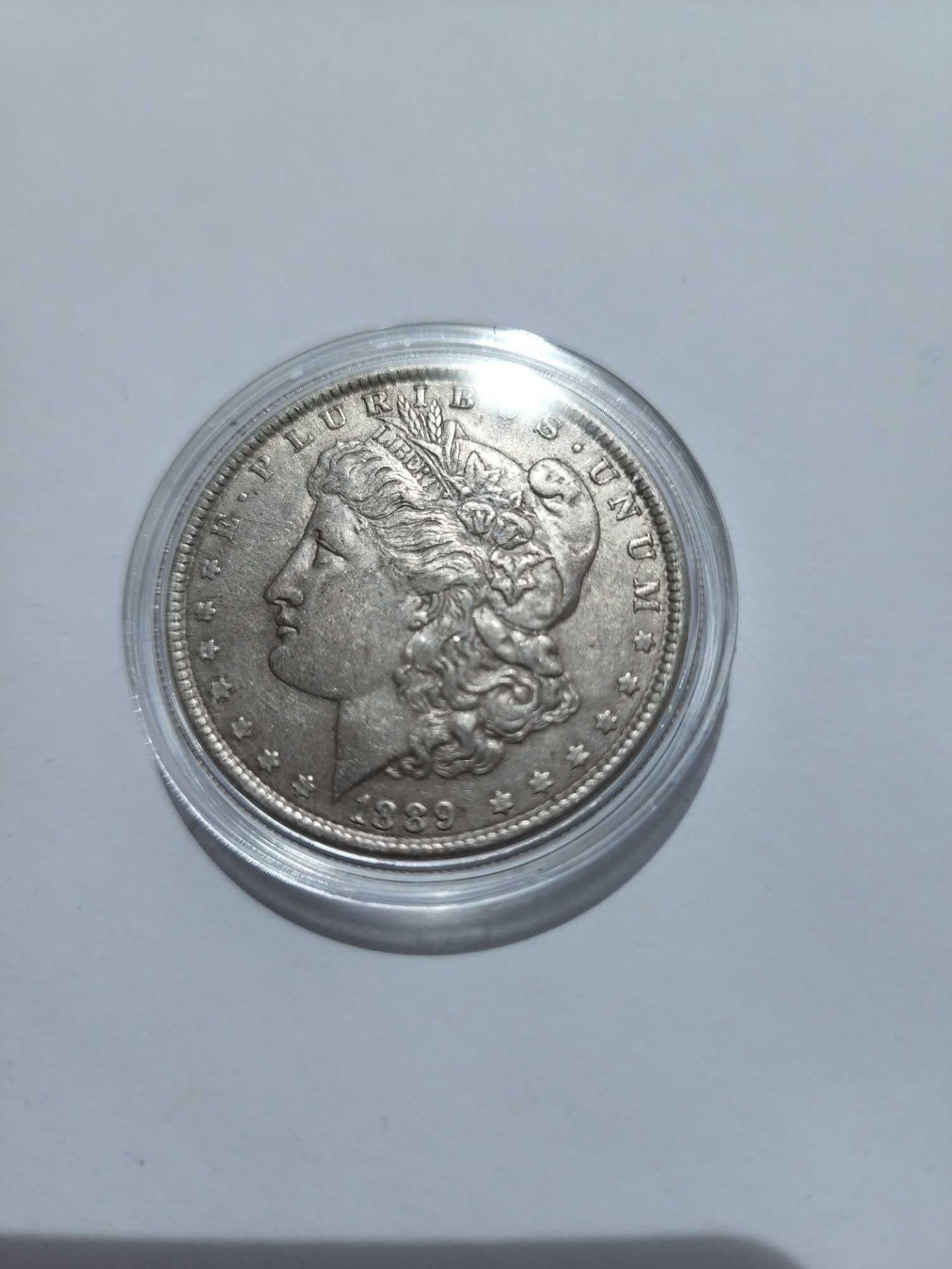 1889 AU Morgan Dollar