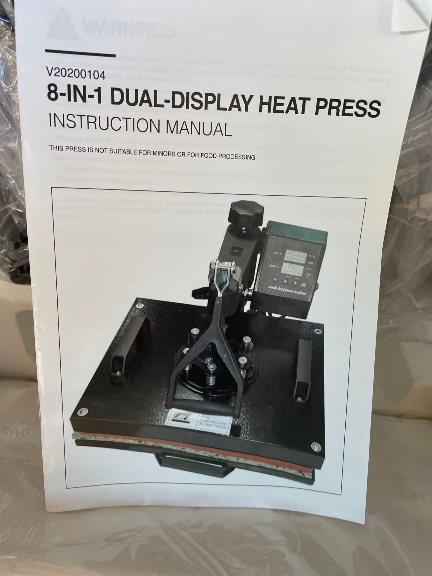 Heat Press, Mattress - Image 8 of 8