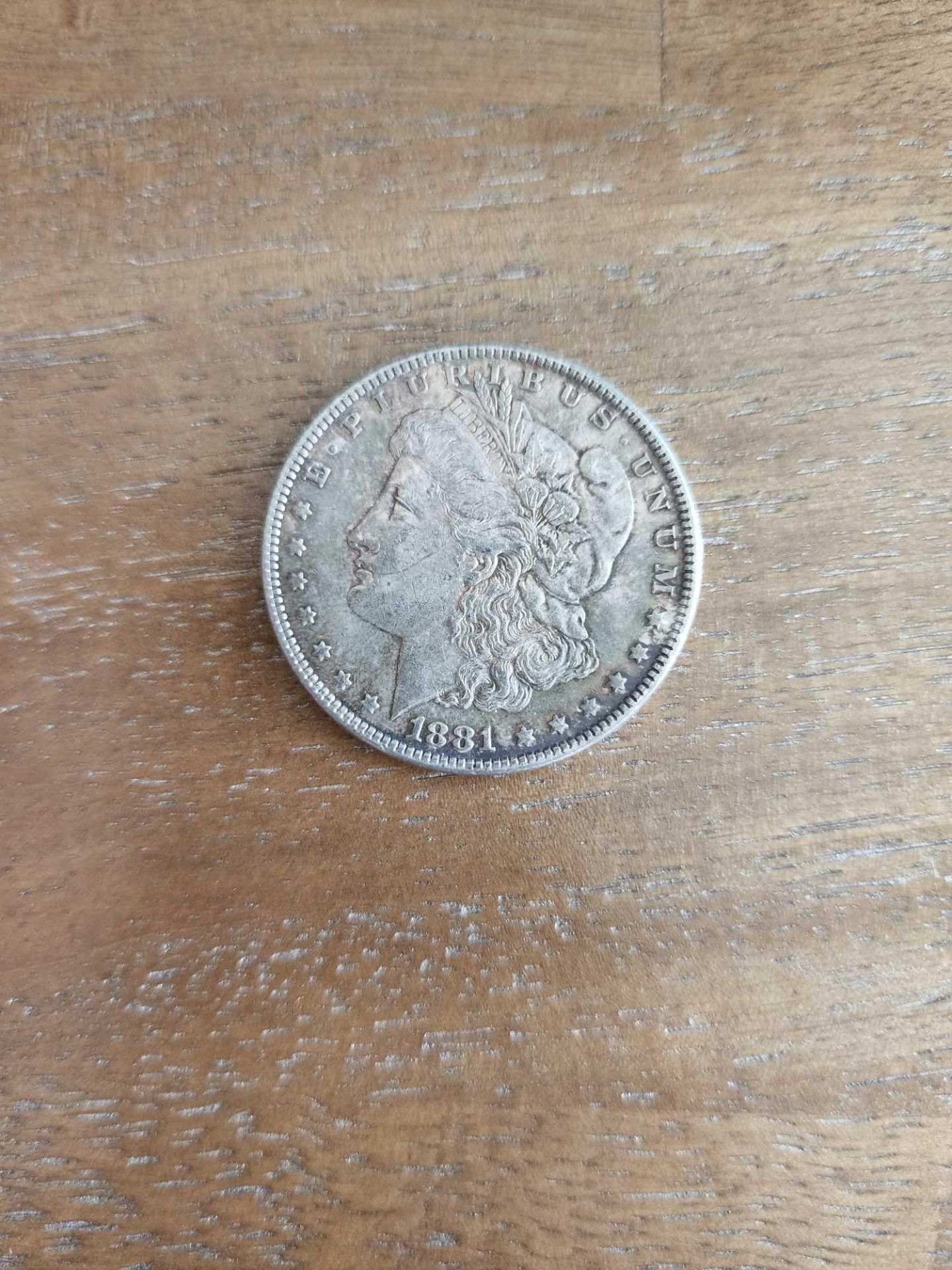 1881 AU Graded Morgan Dollar