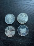 4 Misc Pieces of Silver (4 oz)