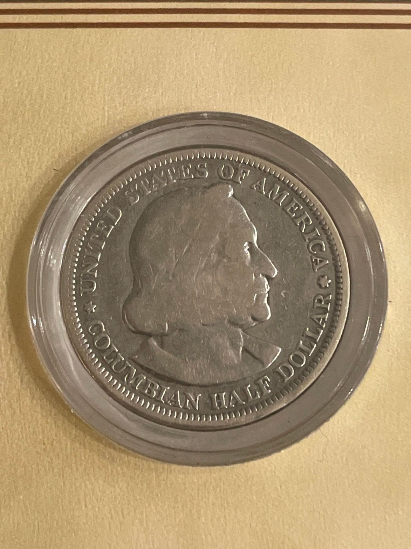 Columbian Exposition Commemorative Half Dollar: 1893 Silver Columbian Half Dollar - Image 5 of 5