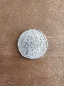 1889 AU Graded Morgan Dollar