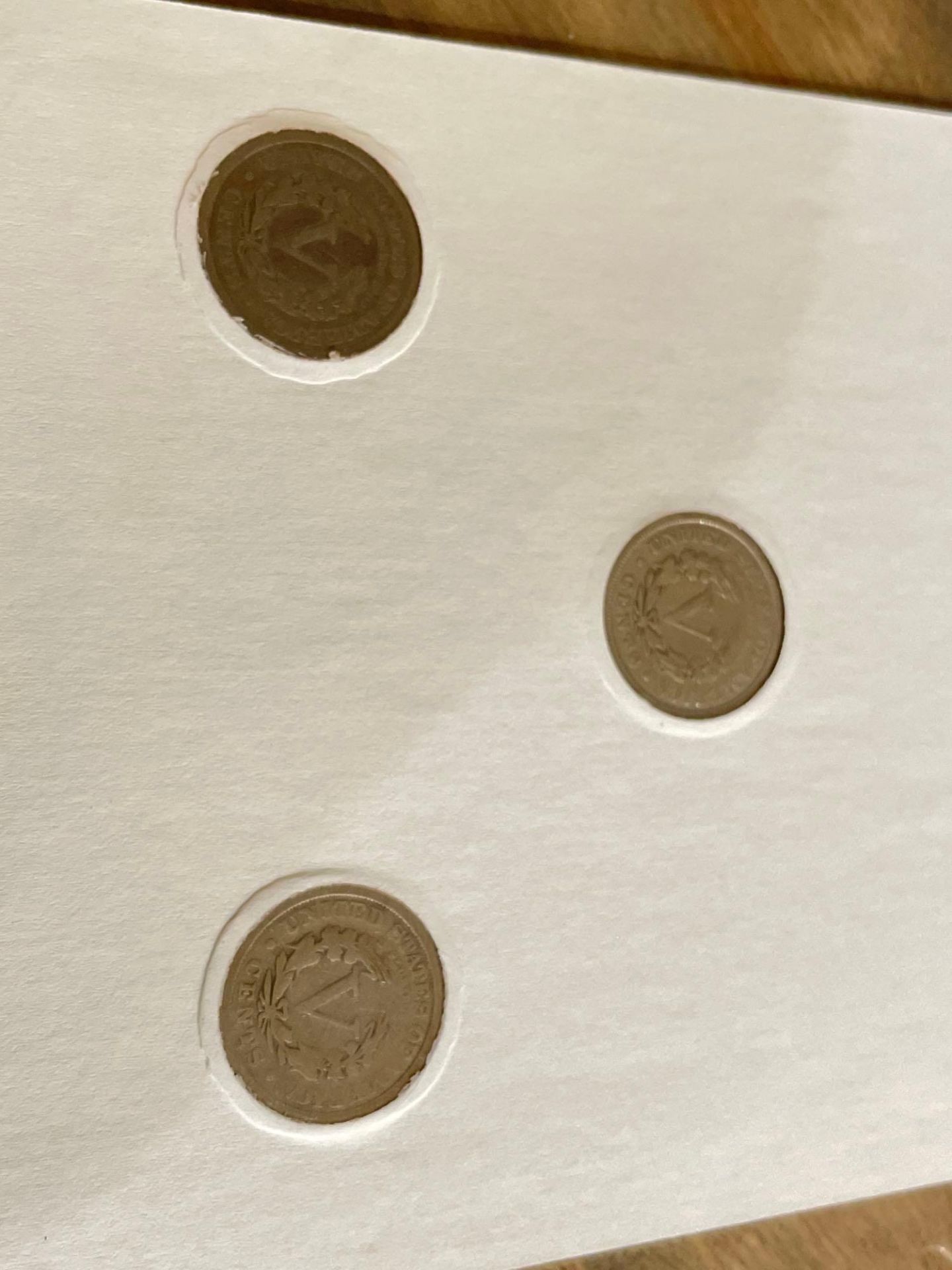 "V" Nickels Last 3 years, 1911 V Nickel, 2003 Uncirculated nickels - Image 5 of 7