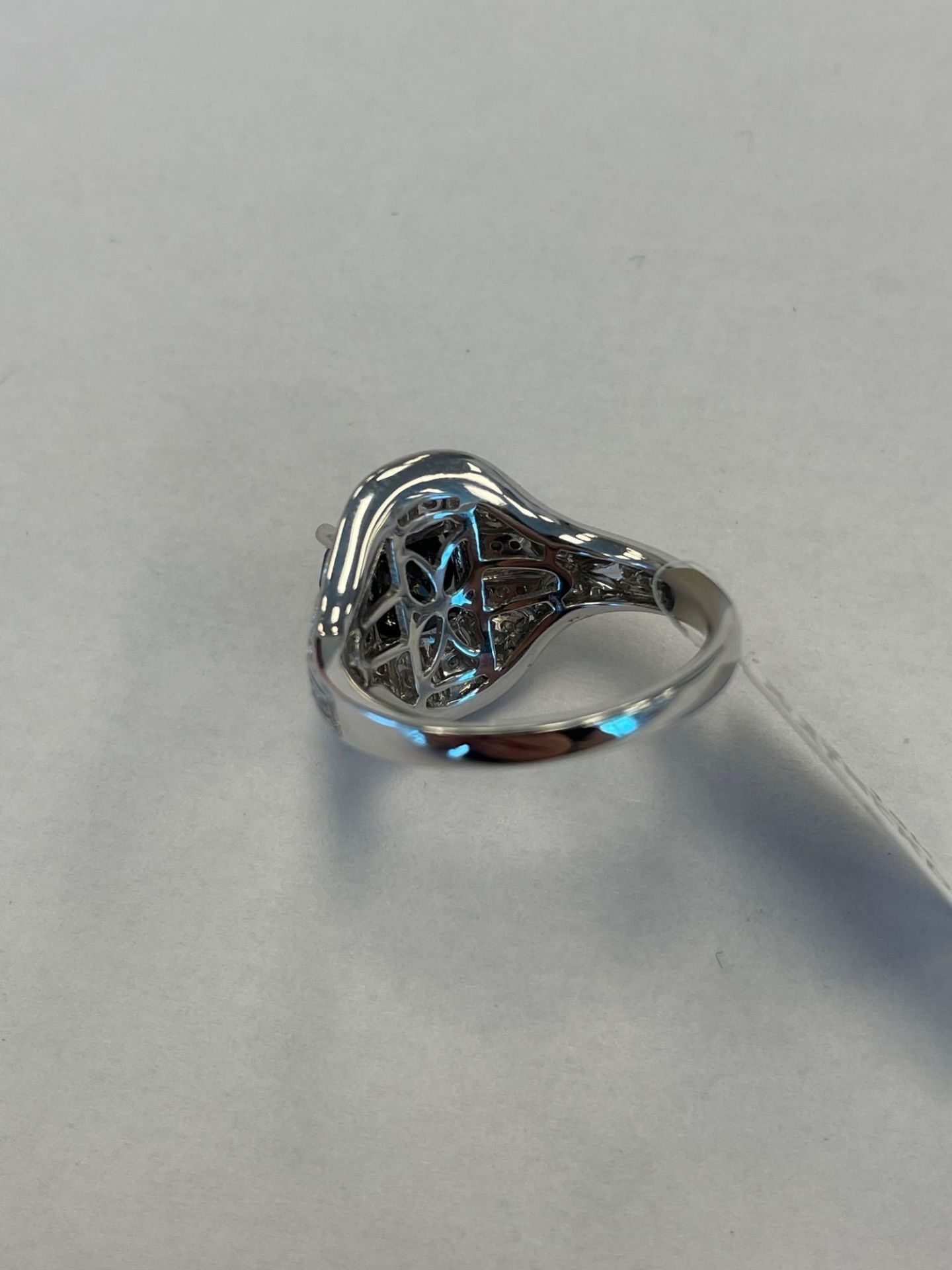 Black Diamond and Diamond Ring - Image 14 of 16