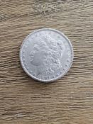 1897 AU Morgan Dollar