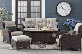 6pc deep seating set and more