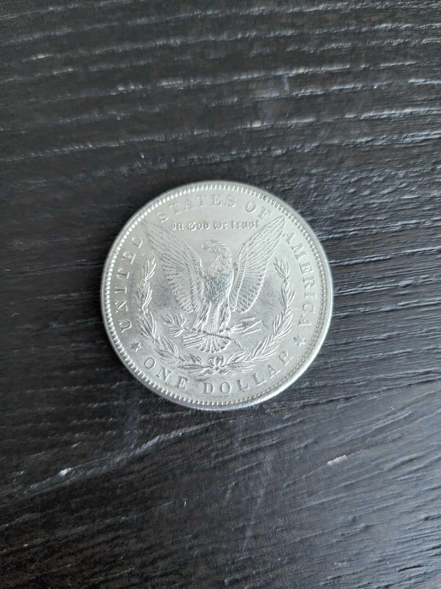 1898 AU Graded Morgan Silver Dollar - Image 2 of 2