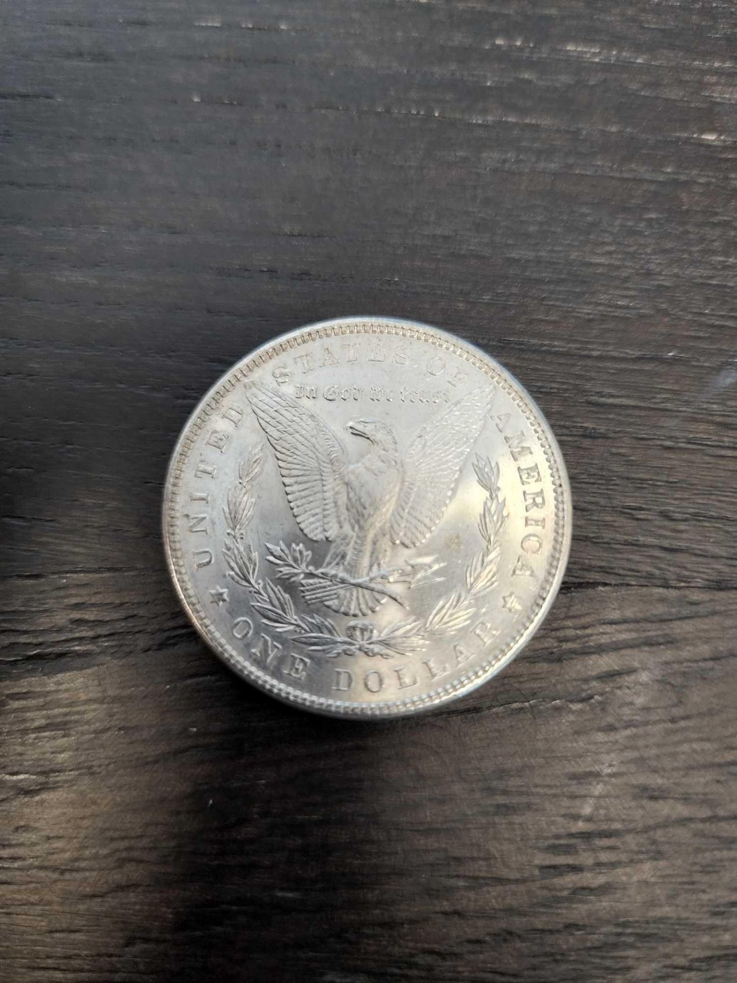 1889 AU Graded Morgan Silver Dollar - Image 2 of 2