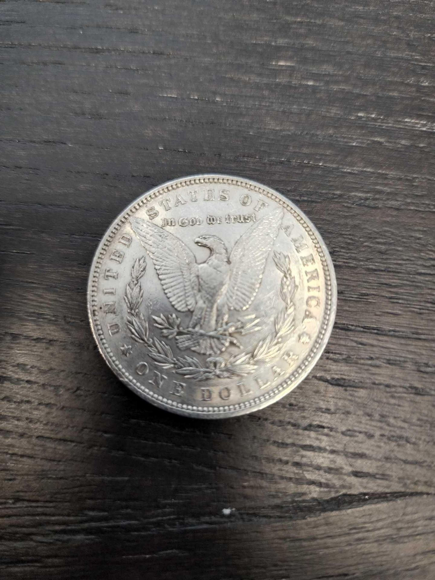 1889 AU Graded Morgan Silver Dollar - Image 2 of 2