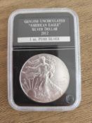 2012 Uncirculated American Eagle