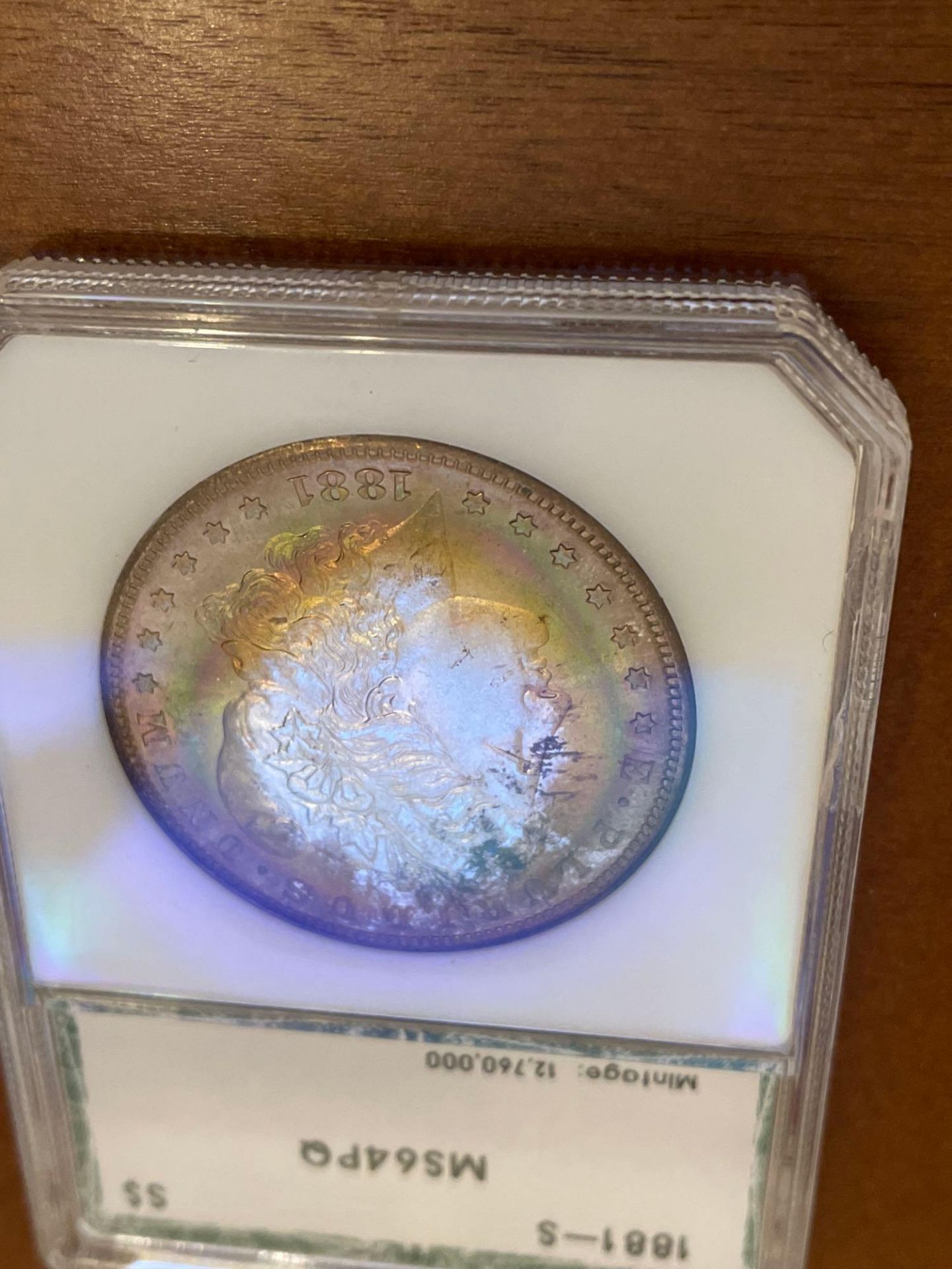 1881 Morgan Silver Dollar - Image 5 of 5