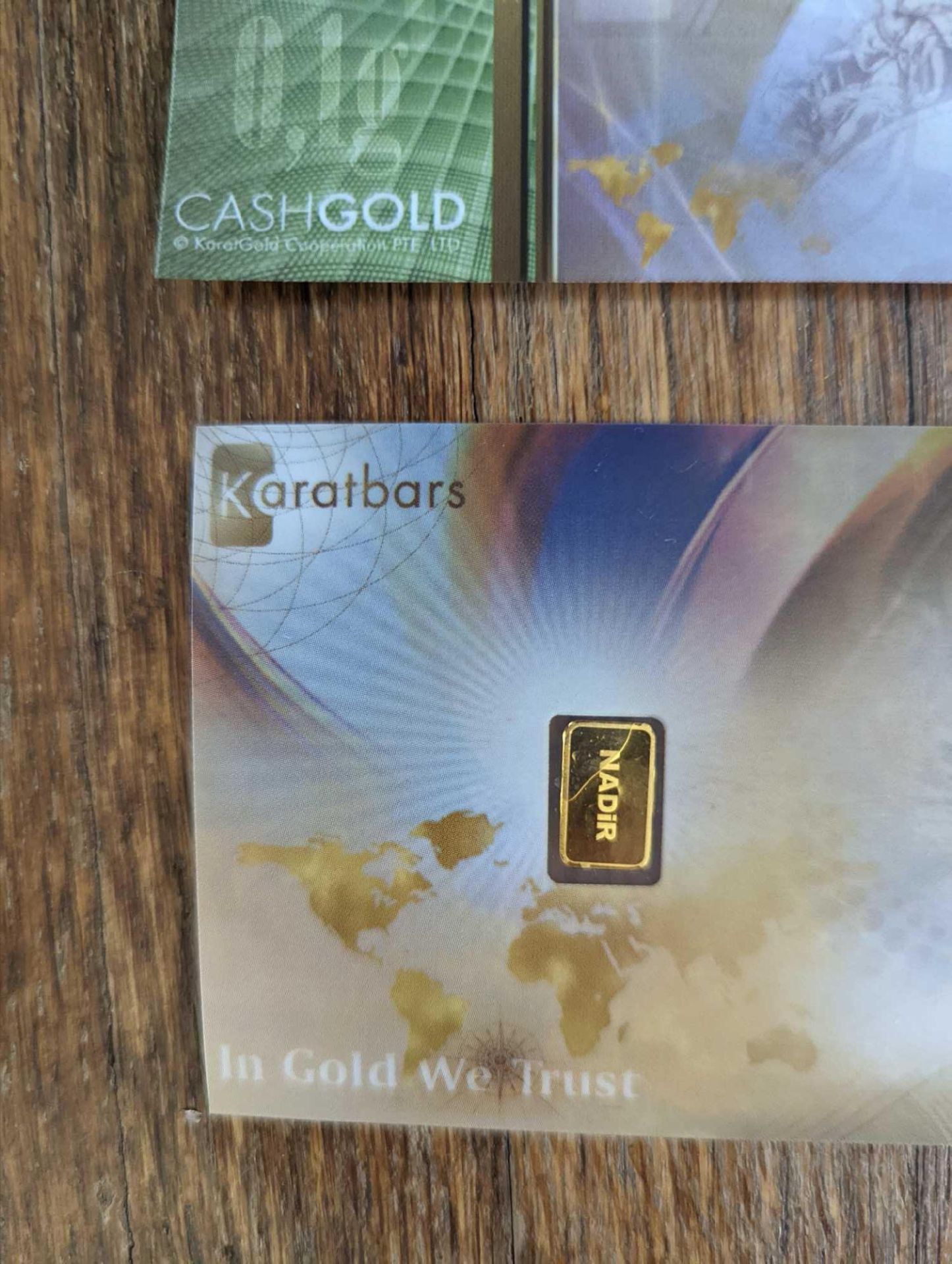 (2) .10 Gram Cash Gold - Image 5 of 5