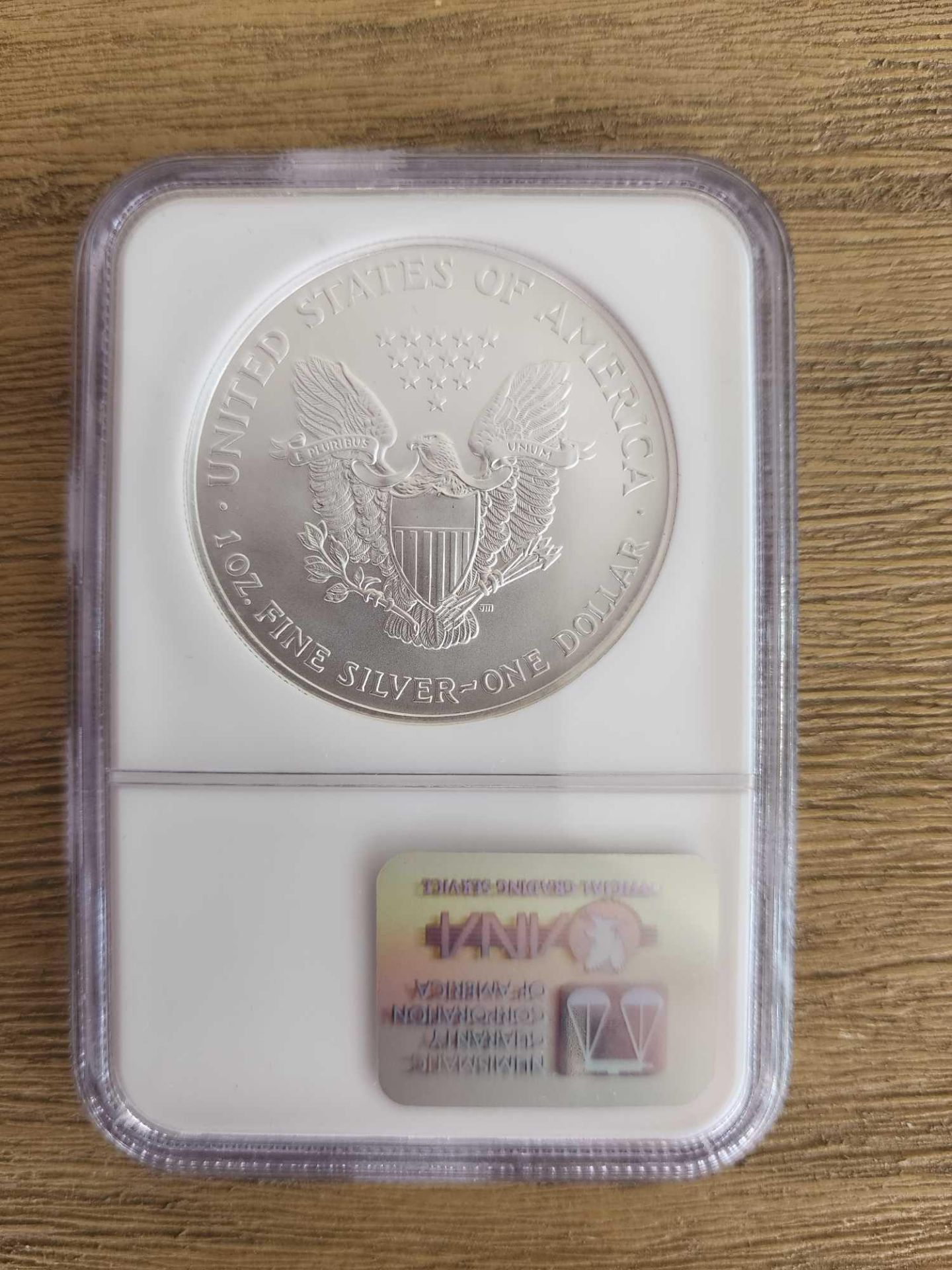 2003 MS 69 Graded American Eagle - Image 2 of 2