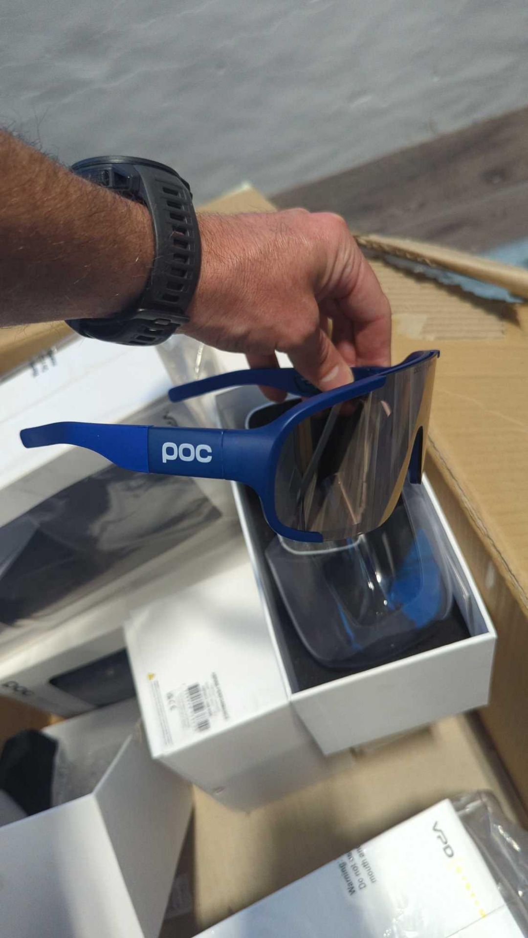 POC Aspire Performance &AIM Glasses, knee pads VPD System Lite, elbow pads Oseus VPD - Image 19 of 20