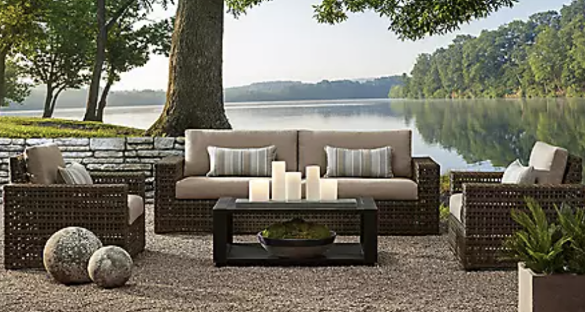 Avalon 4pc deep seating set