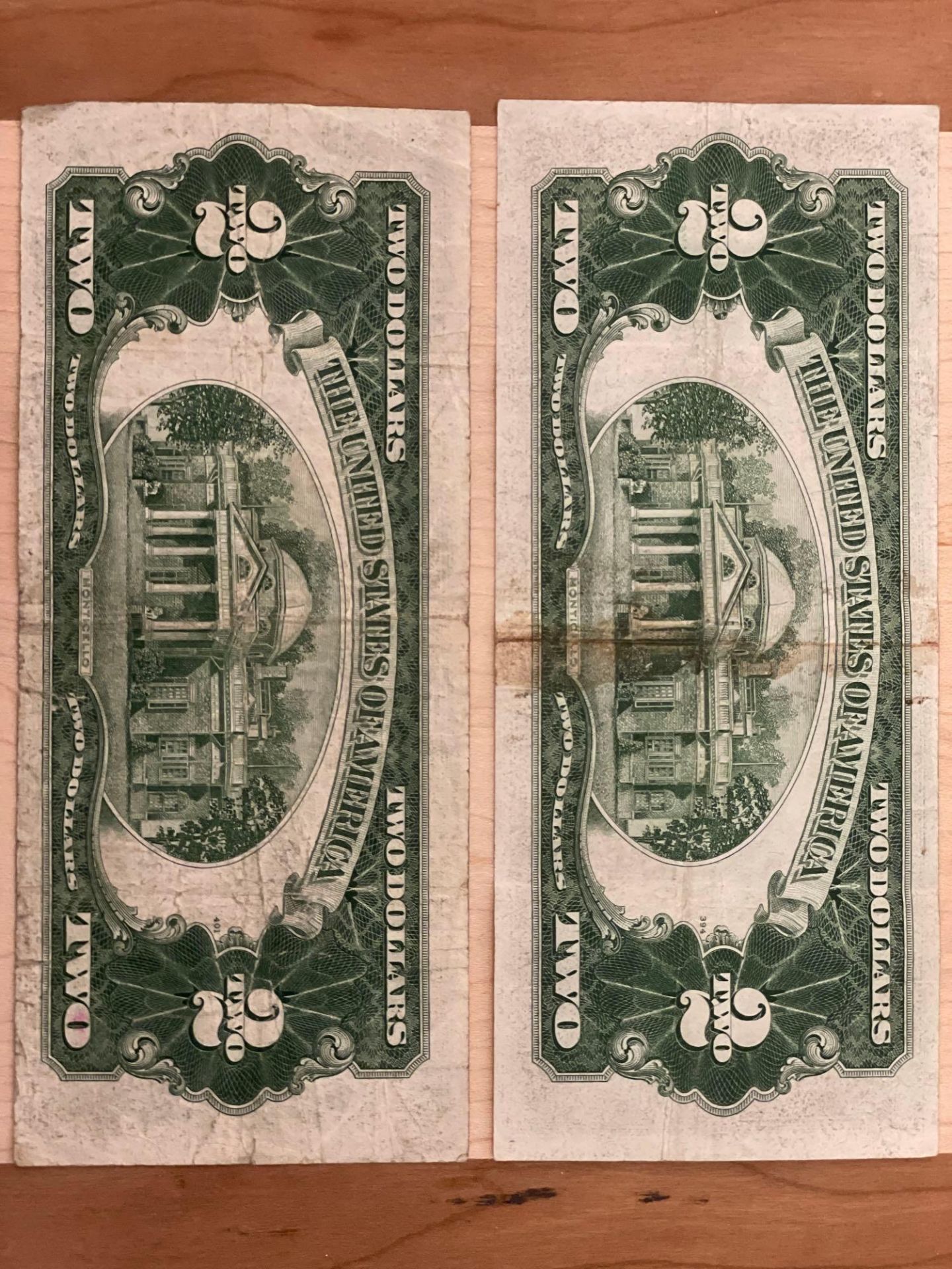 Two $2 Red Seal Bills - Image 3 of 3